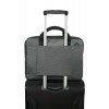 Купить Сумка для ноутбука Qibyte Laptop Bag, темно-серая с черными вставками с нанесением логотипа