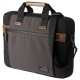 Купить Сумка для ноутбука Sideways Laptop Bag, черная с серым с нанесением логотипа
