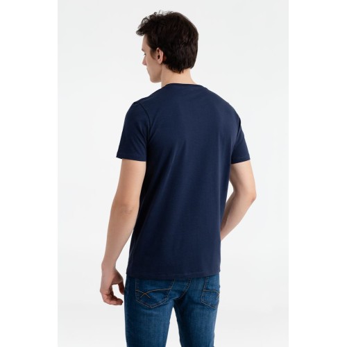 Купить Футболка мужская T-bolka Stretch Light, черная с нанесением логотипа Купить Футболка мужская T-bolka Stretch Light, черная с нанесением логотипа