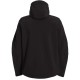 Купить Куртка мужская Hooded Softshell черная с нанесением логотипа