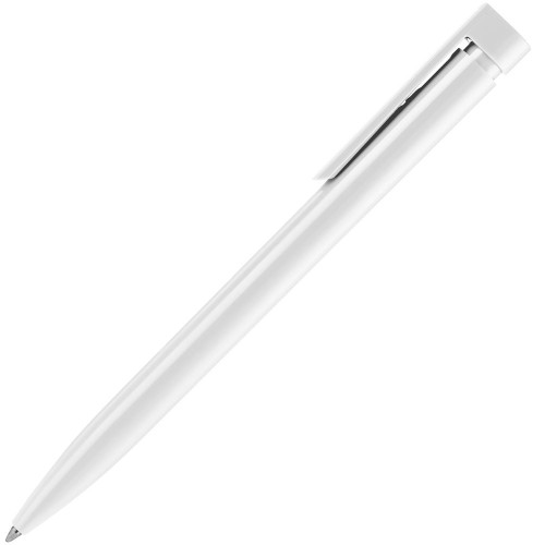 Купить Ручка шариковая Liberty Polished, белая с нанесением логотипа