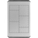 Купить Внешний аккумулятор Unity, 5000 мАч, серебристый с нанесением логотипа