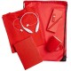 Купить Набор Welcome Kit, красный с нанесением логотипа