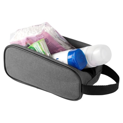 Купить Несессер Unit Jussi, серый с нанесением логотипа