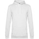 Купить Толстовка с капюшоном унисекс Hoodie, белая с нанесением логотипа