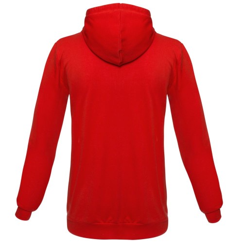Купить Толстовка на молнии с капюшоном Unit Siverga, красная с нанесением логотипа
