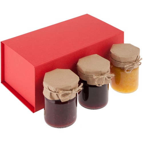Купить Набор Jam Jar, красный с нанесением логотипа