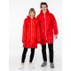 Купить Дождевик Rainman Zip, оранжевый неон с нанесением логотипа