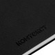 Купить Ежедневник Twill, недатированный, черный с нанесением логотипа