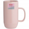 Купить Чашка для латте Cafe Concept, розовая с нанесением логотипа