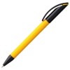 Купить Ручка шариковая Prodir DS3 TPP Special, желтая с черным с нанесением логотипа
