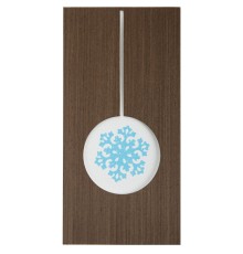 Открытка Season's Greetings, со снежинкой