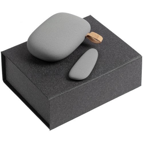 Купить Набор Cobblestone, большой, серый с нанесением логотипа