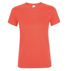 Футболка женская REGENT WOMEN, розовая (коралловая)