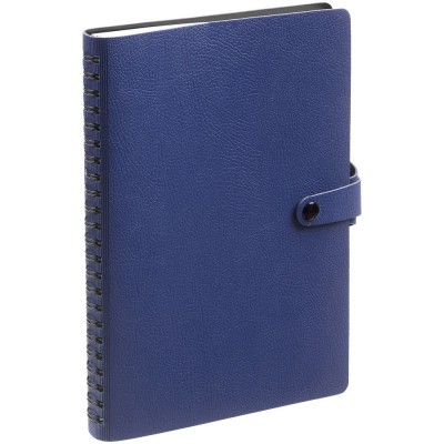 Купить Ежедневник Strep, недатированный, синий с нанесением логотипа