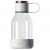 Купить Бутылка для воды с миской для питомца Dog Water Bowl Lite, белая с нанесением логотипа
