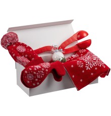 Набор Let It Snow, красный