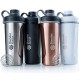 Купить Спортивный шейкер Radian Insulated Stainless, матовый черный с нанесением логотипа