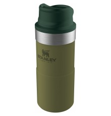 Термокружка Stanley Classic One Hand 2.0, малая, оливковая