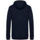 Купить Толстовка с капюшоном унисекс Hoodie, темно-синяя с нанесением логотипа