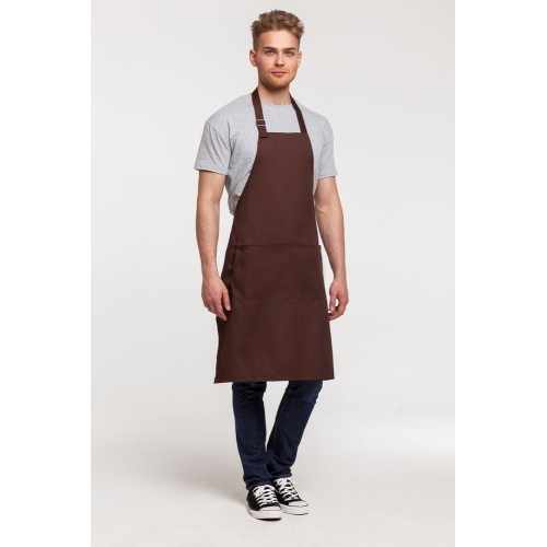 Купить Фартук Natty, коричневый с нанесением логотипа