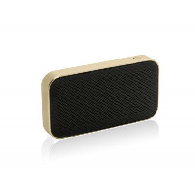 Купить Беспроводная колонка Micro Speaker Limited Edition, золотистая с нанесением логотипа