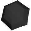 Купить Складной зонт U.200, черный с нанесением логотипа