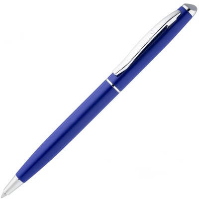 Купить Ручка шариковая Phrase, синяя с нанесением