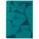 Купить Ежедневник Gems, недатированный, бирюзовый с нанесением логотипа