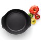 Купить Миска с ручками Nordic Kitchen, большая, черная с нанесением логотипа