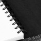 Купить Планинг Linen, недатированный, черный с нанесением логотипа