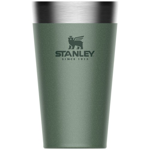 Купить Стакан Stanley Adventure Pint, зеленый с нанесением логотипа