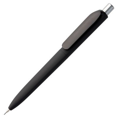 Купить Карандаш механический Prodir DS8 MRR-C Soft Touch, черный с нанесением логотипа
