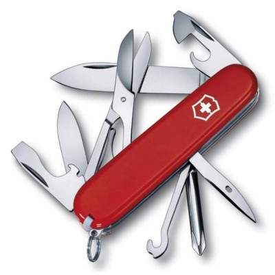 Купить Офицерский нож Super Tinker 91, красный с нанесением логотипа