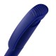 Купить Ручка шариковая Clear Solid, синяя с нанесением логотипа