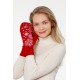 Купить Варежки Snow Fairy, красные с нанесением логотипа