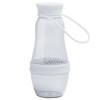 Купить Бутылка для воды Amungen, белая с нанесением логотипа