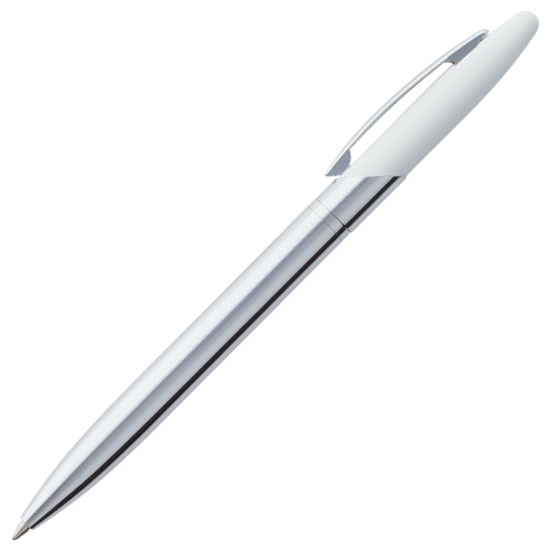 Купить Ручка шариковая Dagger Soft Touch, белая с нанесением логотипа Купить Ручка шариковая Dagger Soft Touch, белая с нанесением логотипа