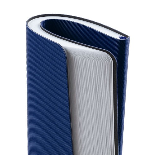 Купить Блокнот Twill, синий с нанесением логотипа Купить Блокнот Twill, синий с нанесением логотипа