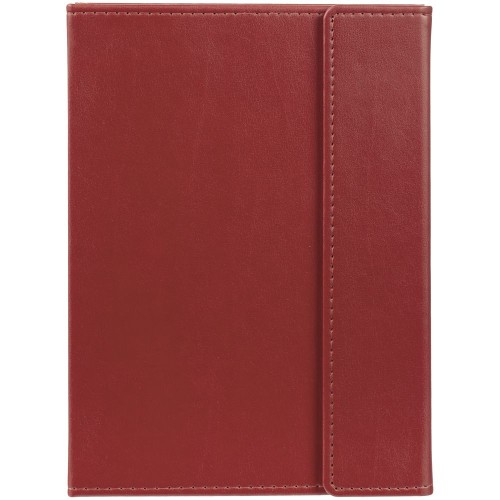 Купить Ежедневник Flap, ver.2, недатированный, красный с нанесением логотипа
