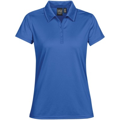 Купить Рубашка поло женская Eclipse H2X-Dry, синяя с нанесением логотипа
