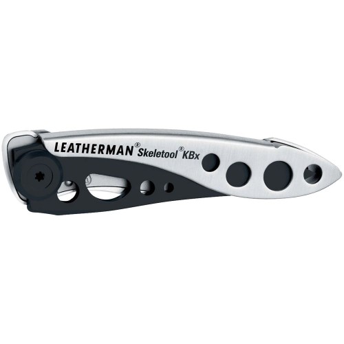 Купить Нож Skeletool KBX, серебристо-черный с нанесением логотипа