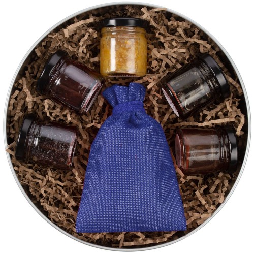 Купить Набор Jammy Taster, синий с нанесением логотипа