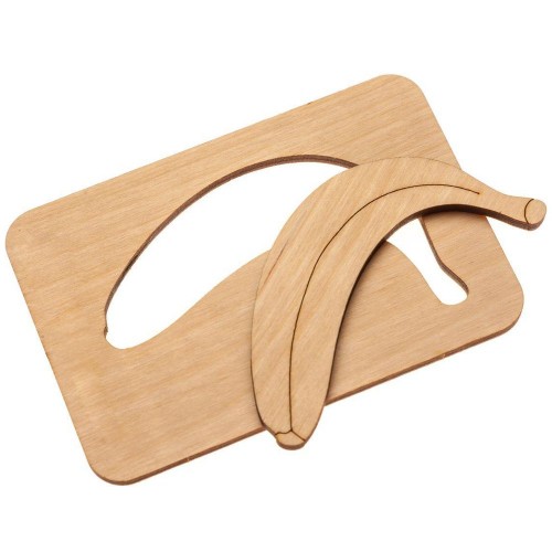 Купить Карточки-раскраски Wood Games, фрукты с нанесением логотипа