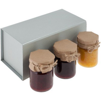 Купить Набор Jam Jar, серебристый с нанесением логотипа