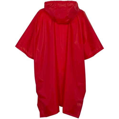 Купить Дождевик Rainman Poncho, красный с нанесением логотипа
