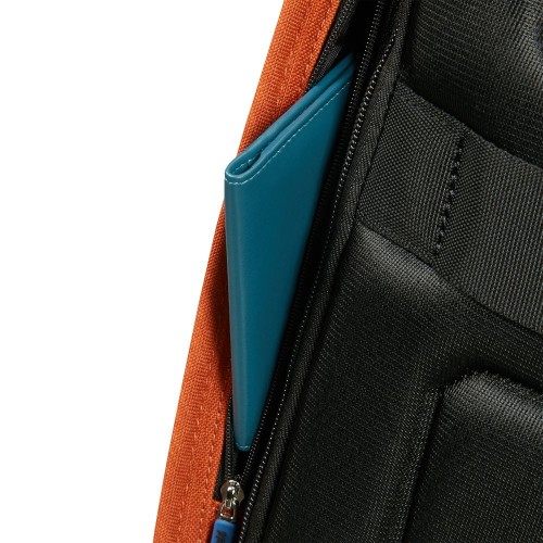 Купить Рюкзак для ноутбука Securipak, оранжевый с нанесением логотипа