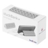 Купить Внешний аккумулятор-подставка stuckBank Plus 2600 мАч, серебристый с нанесением логотипа