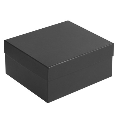 Купить Коробка Satin, большая, черная с нанесением логотипа