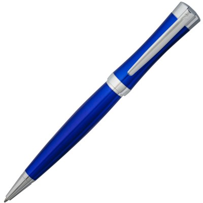 Купить Ручка шариковая Desire, синяя с нанесением